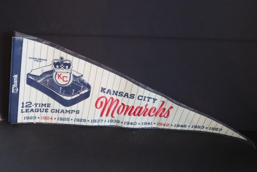 Kansas City Monarchs 12 Time League Champs