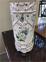 Antique Ceramic Umbrella Holder.