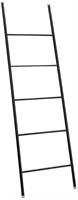 Free Standing Bath Towel Ladder - Matte Black