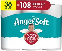 Angel Soft Toilet Paper 36 Count