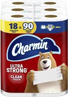 Charmin Ultra Strong Toilet Paper, 18 Rolls