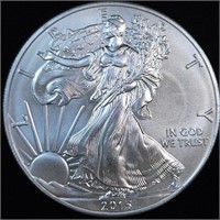 2015 Silver Eagle - Gem BU Silver Eagle