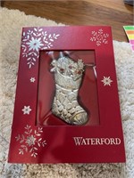 Waterford Christmas stocking ornament 2015