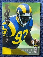 KEVIN CARTER COLLECTORS CHOICE SILVER ROOKIE CARD