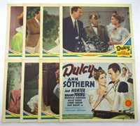 Dulcy Lobby Card Set 1940s Ann Southern/Ian Hunter