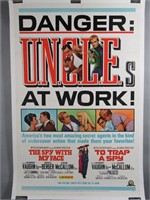 Man From Uncle 1965 Linen Backed Movie Poster