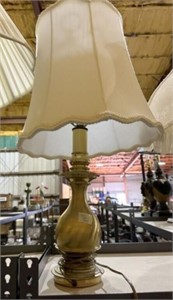 Modern Brass Vase Lamp