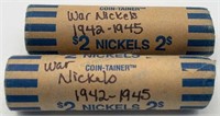 2 Rolls - War Nickels