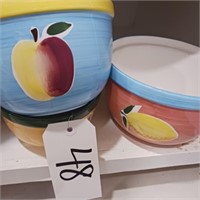 FRUIT MIXING BOWLS