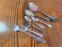 7 Pieces Vintage Silverware Rogers and Others