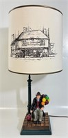 DESIRABLE SCARCE ROYAL DOULTON BALLOON SELLER LAMP