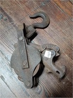 Antique Steel Pulley