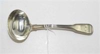 George III sterling silver sauce ladle