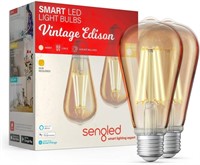 NEW $66 3 Box Sengled Smart Edison Bulb, Zigbee