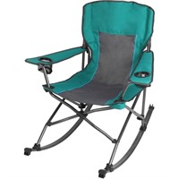 Ozark Trail Quad Fold Rocking Camp Chair - Green