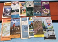 Vtg. road map lot