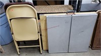 60" & 72" Folding Tables & 3- Folding Chairs