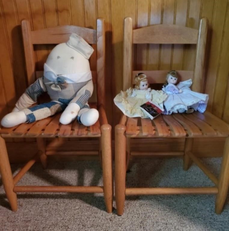 Childrens Chairs Dolls Humpty Dumpty