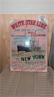 White Star line Reproduction print