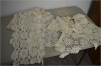 Lot of Lace and Doillies