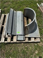 Lot of  Heavy Galvanized Steel Items