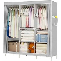 YOUPINS Organizer Portable Closet with Cover