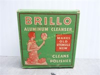 Brillo Aluminum Cleanser Vintage Sample Box