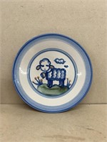 M. A. Padley plate with lamb