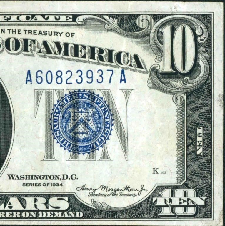 Currency Collector Paper Currency 7/8/24