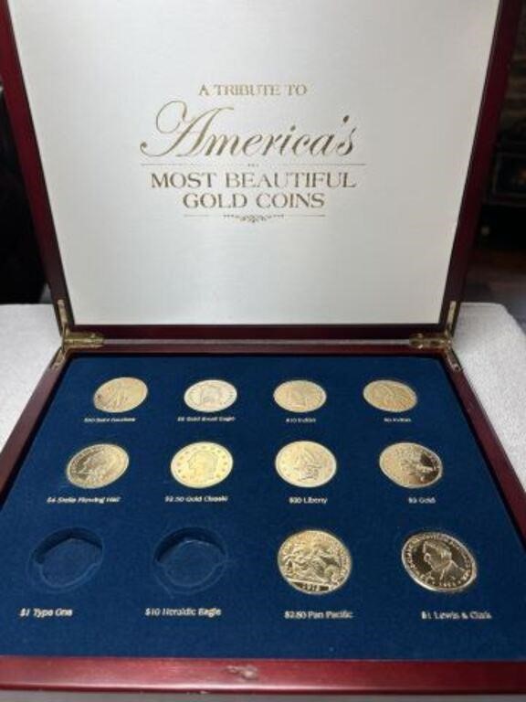 A TRIBUTE TO AMERICAS MOST BEAUTIFUL GOLD COINS