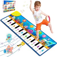 Foayex Toys for 1  Year Old Baby Piano Mat Musical