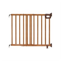 Deluxe Stairway Simple to Secure Wood Gate