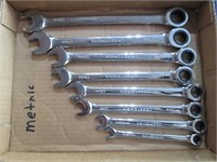 Metric Craftsman gear type wrenches