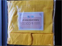 lulu & coco full size sheet set, yellow 2pc