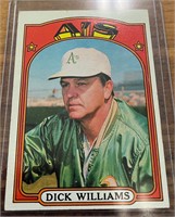 1972 Dick Williams Topps #137