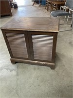 RECORD CONSOLE CABINET PHILCO