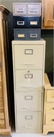 4 Drawer File Cabinet w/keys and 3 Metal File