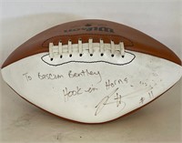 Original Autographed Major Applewhite Football