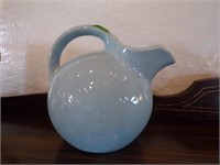 Blue Glazed Pitcher