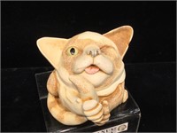 Harmony Kingdom 2000 Alley Cat’s Meow signed by