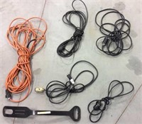 5) Extension Cords, assorted