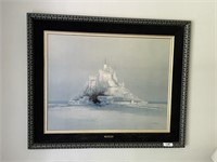 "The Citadel" by Lamarque framed print 38x46