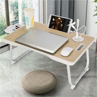 Laptop Bed Table with USB Charge Port