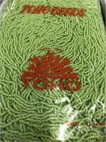 Toho 12/0 3-cut beads. Lime green. Five –half kilo