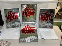 Rainier Light Framed Posters Lot #1