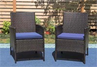 Outdoor dining chairs (2-pack)