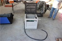 Garden hose w/hose reel box