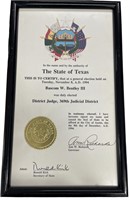 Certificate with Original Signature Ann Richardson