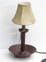 Metal Candlestick Style Lamp