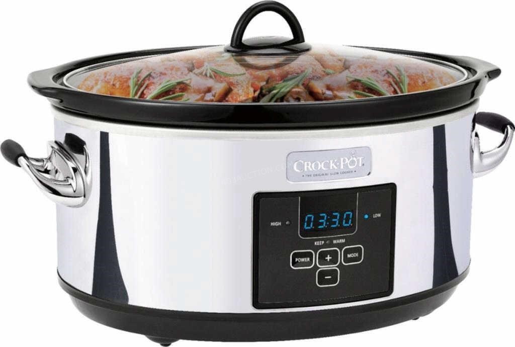 Crock-Pot 7qt Digital Slow Cooker - NEW $85
